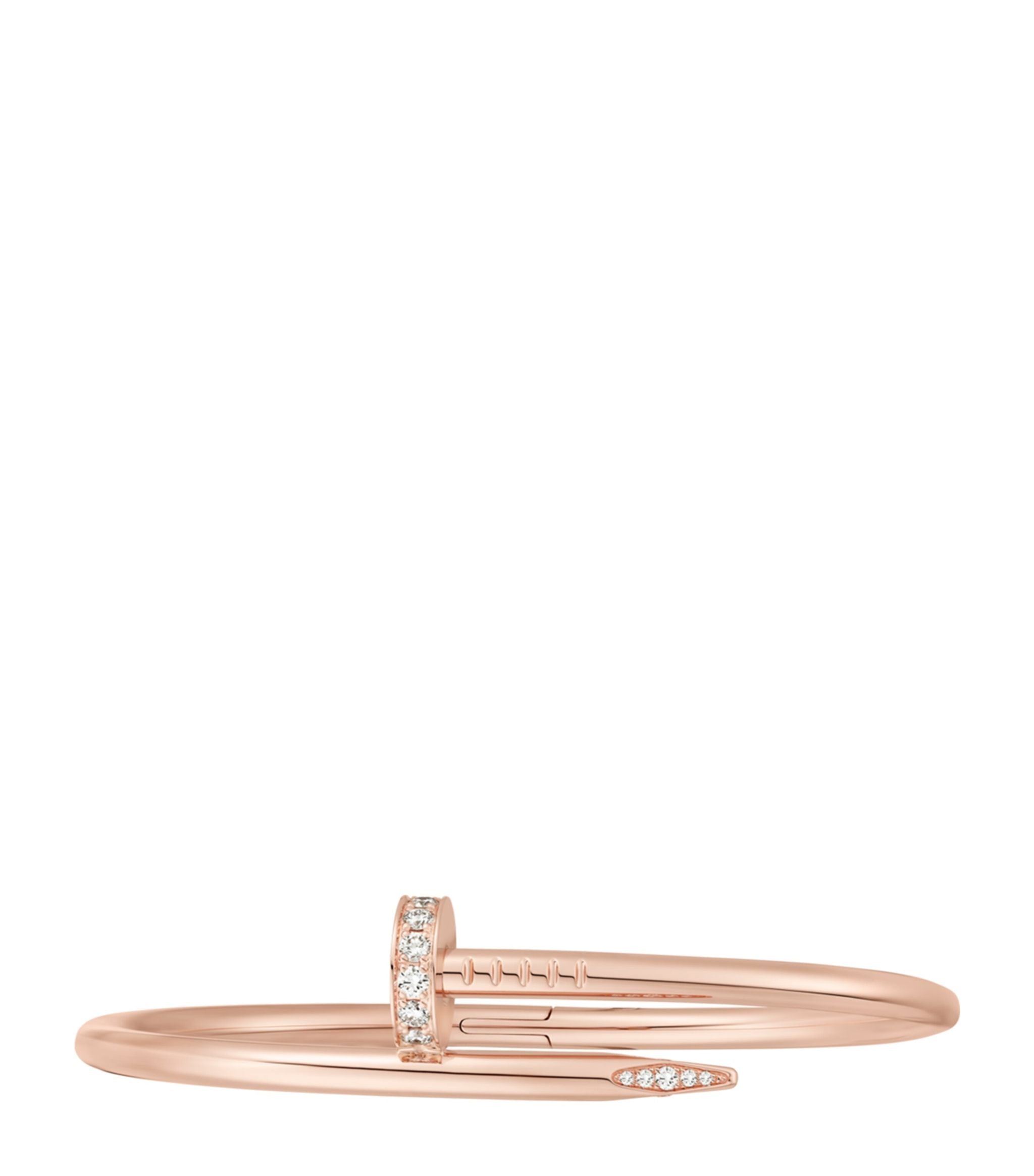 Cartier juste un clearance clou bracelet rose gold