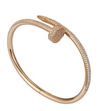 Rose Gold and Diamond Juste un Clou Bracelet GOODS Harrods   