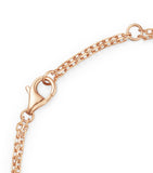 Rose Gold and Diamond LOVE Chain Bracelet GOODS Harrods   