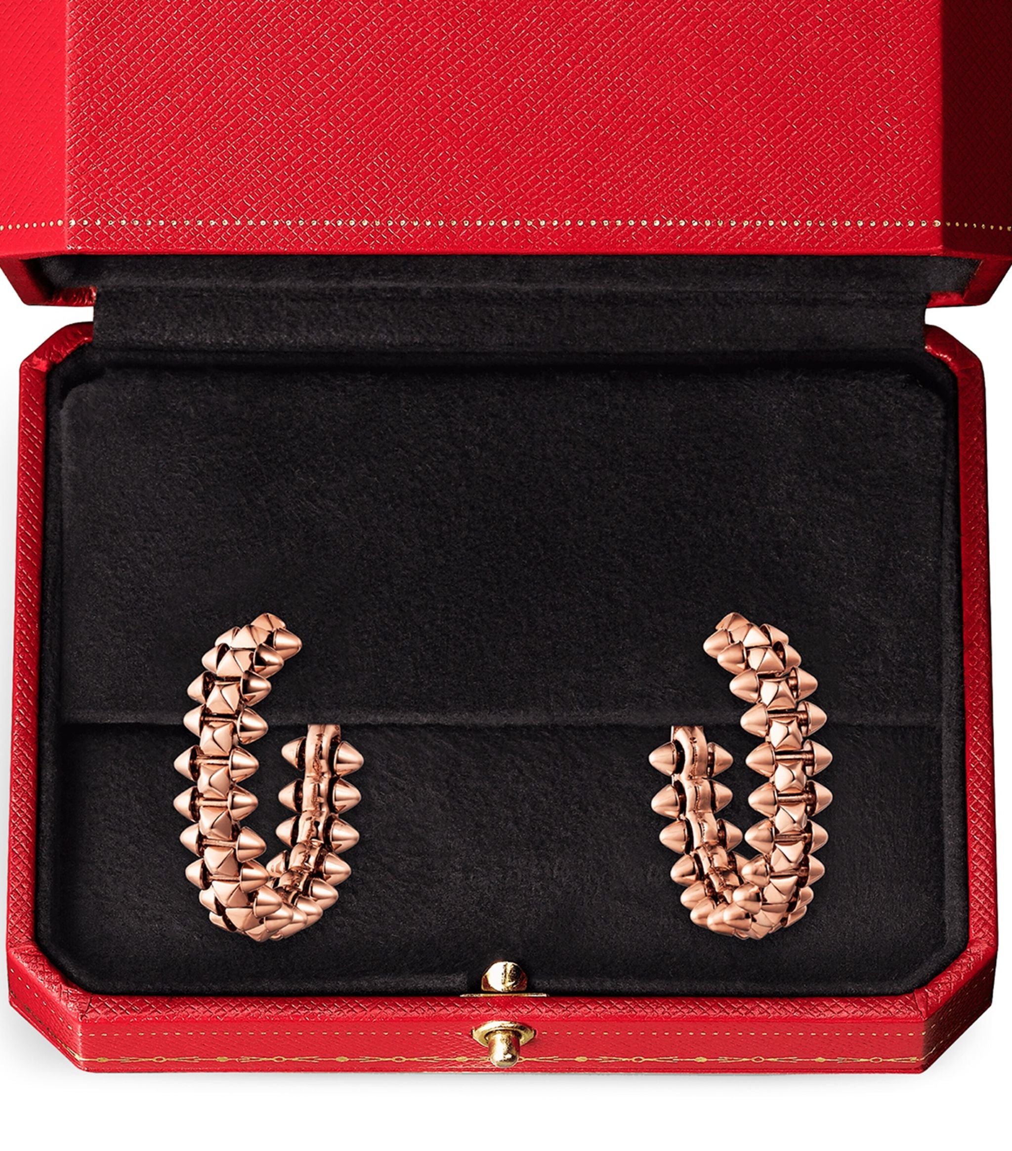 Rose Gold Clash de Cartier Hoop Earrings McGrocer