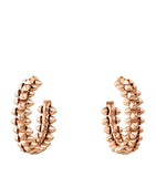 Rose Gold Clash de Cartier Hoop Earrings GOODS Harrods   