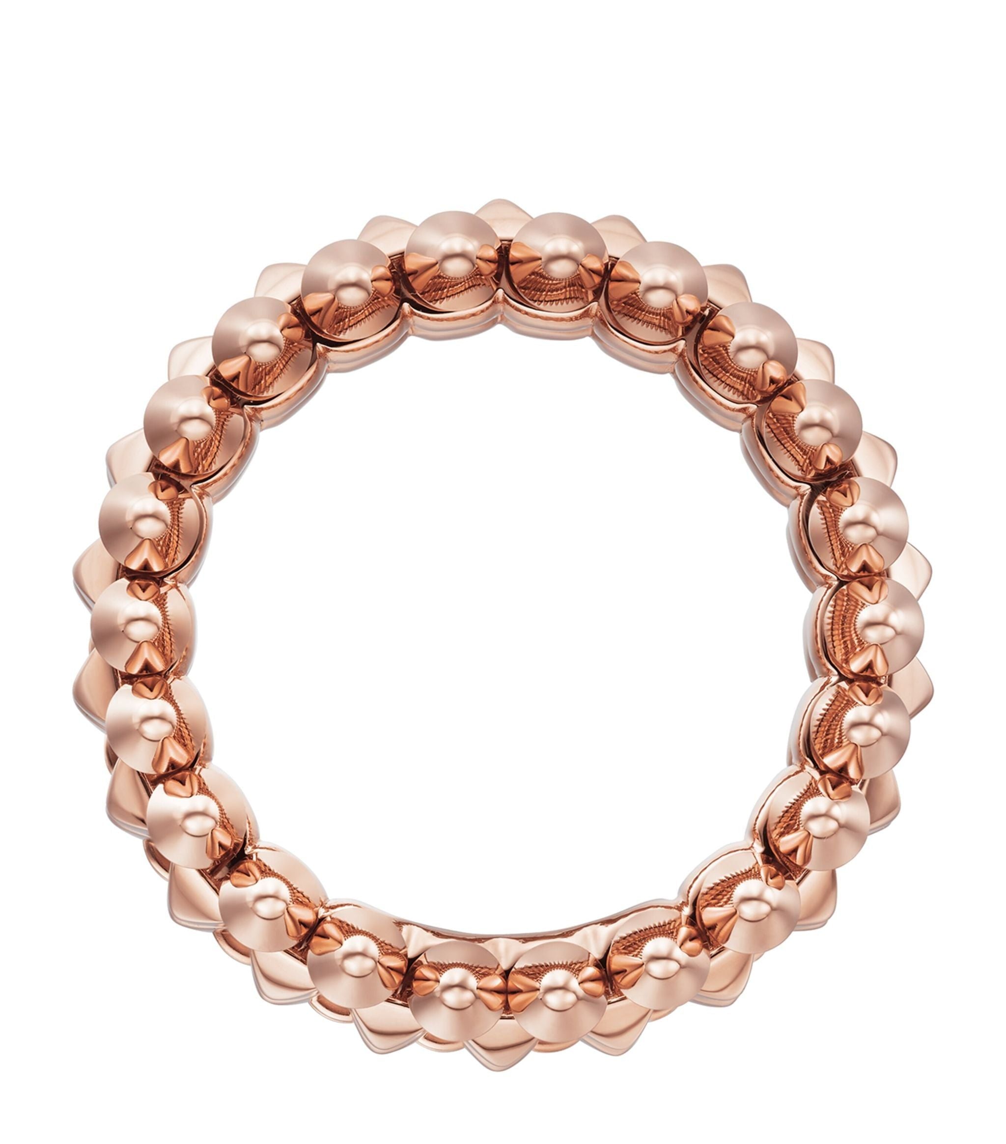 Rose Gold Clash de Cartier Ring GOODS Harrods   