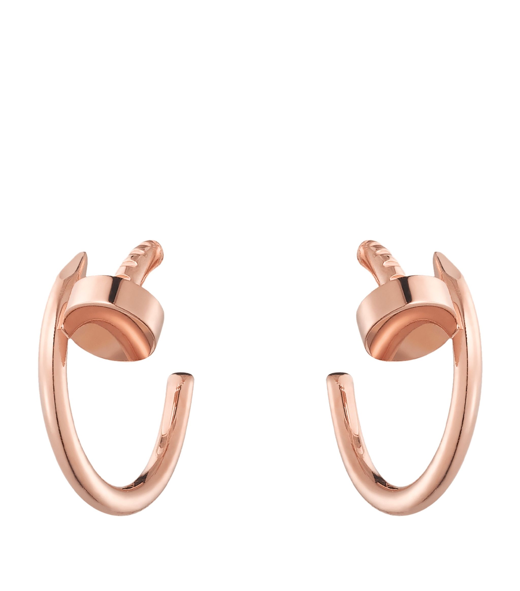 Rose Gold Juste un Clou Earrings GOODS Harrods   