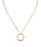 Rose Gold LOVE Necklace GOODS Harrods   