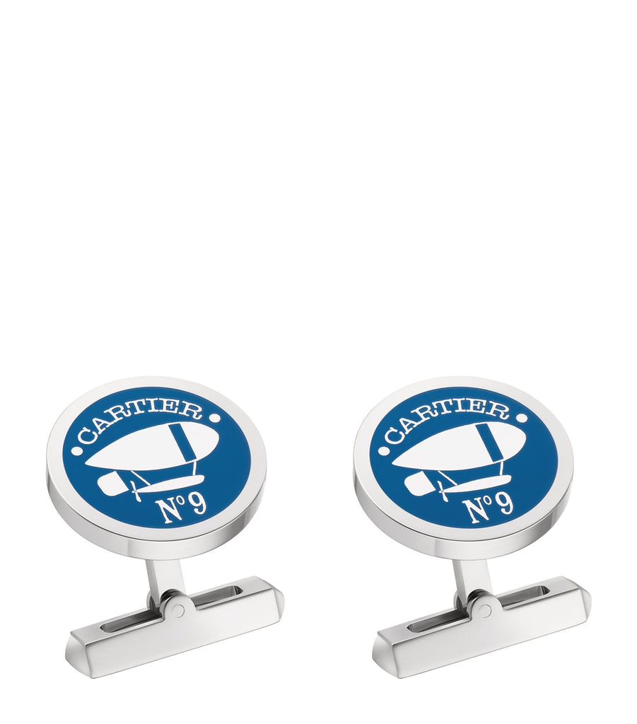 Santos de Cartier Aeronaut Cufflinks