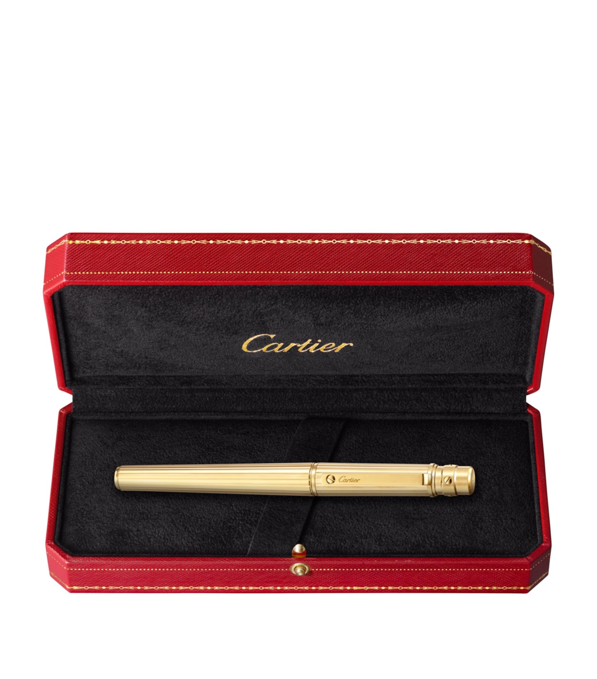 Santos de Cartier Rollerball Pen GOODS Harrods   