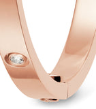 Small Rose Gold and Diamond LOVE Bracelet GOODS Harrods   