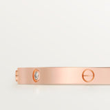 Small Rose Gold and Diamond LOVE Bracelet GOODS Harrods   