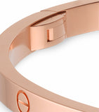 Small Rose Gold and Diamond LOVE Bracelet GOODS Harrods   