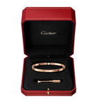 Small Rose Gold LOVE Bracelet GOODS Harrods   