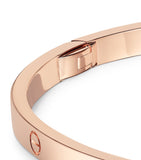 Small Rose Gold LOVE Bracelet GOODS Harrods   