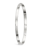 Small White Gold LOVE Bracelet GOODS Harrods   