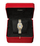 Small Yellow Gold and Stainless Steel Panthère de Cartier 22mm GOODS Harrods   