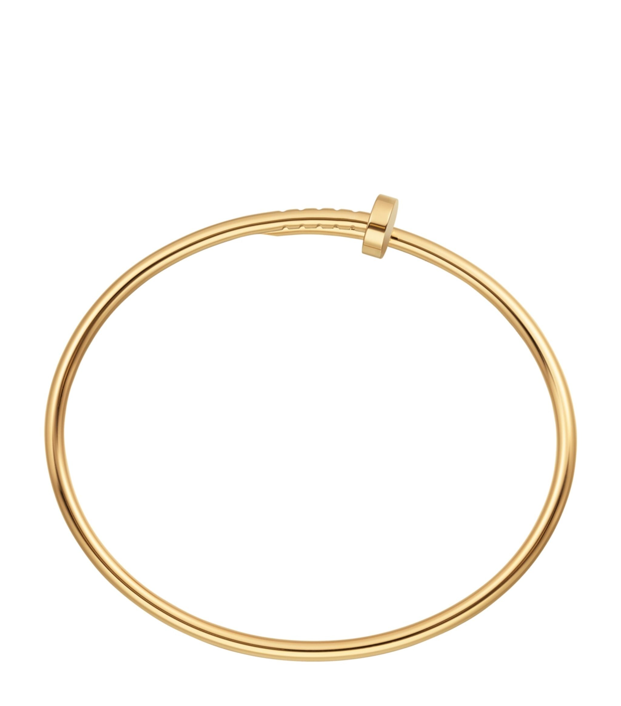 Small Yellow Gold Juste un Clou Bracelet GOODS Harrods   