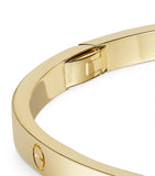 Small Yellow Gold LOVE Bracelet GOODS Harrods   