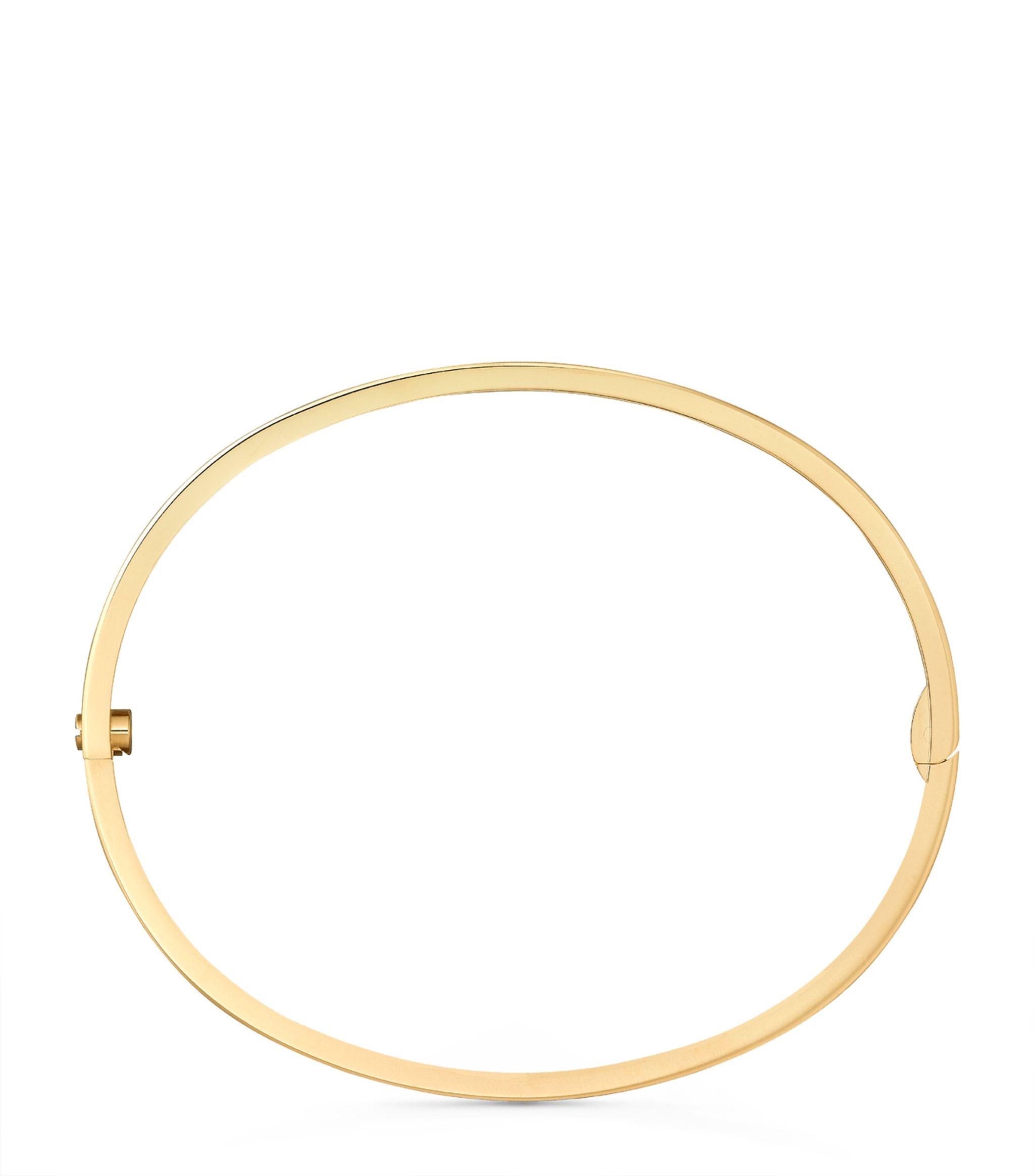 Small Yellow Gold LOVE Bracelet GOODS Harrods   