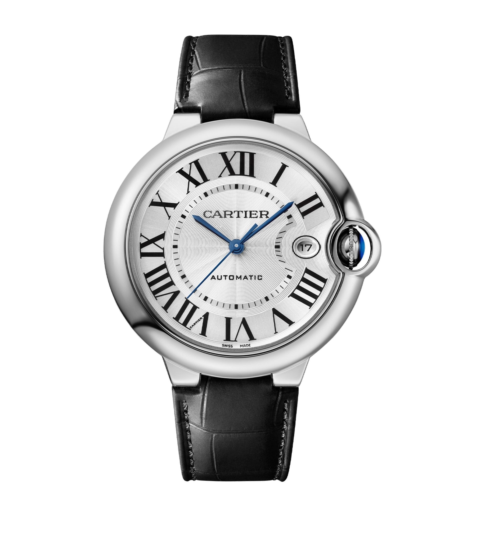 Stainless Steel Ballon Bleu de Cartier Watch 40mm GOODS Harrods   