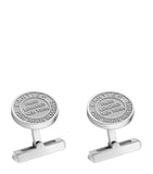 Sterling Silver Double C de Cartier Cufflinks GOODS Harrods   