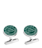 Sterling Silver Double C de Cartier Cufflinks GOODS Harrods   