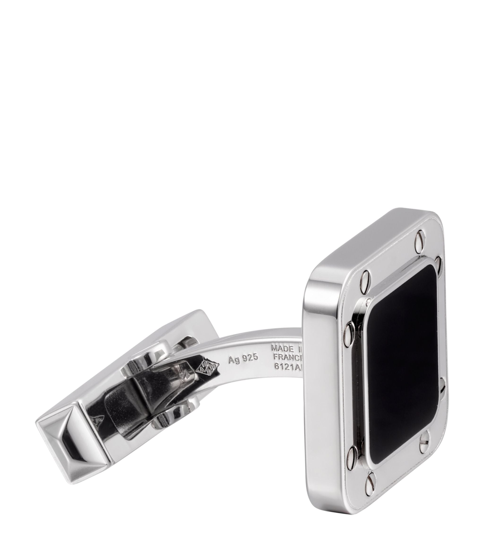 Sterling Silver Santos de Cartier Cufflinks GOODS Harrods   