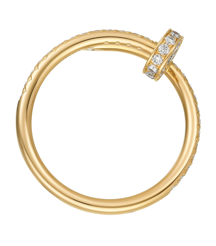 Yellow Gold and Diamond Juste un Clou Ring