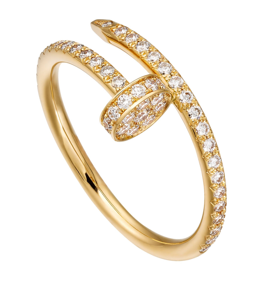 Yellow Gold and Diamond Juste un Clou Ring