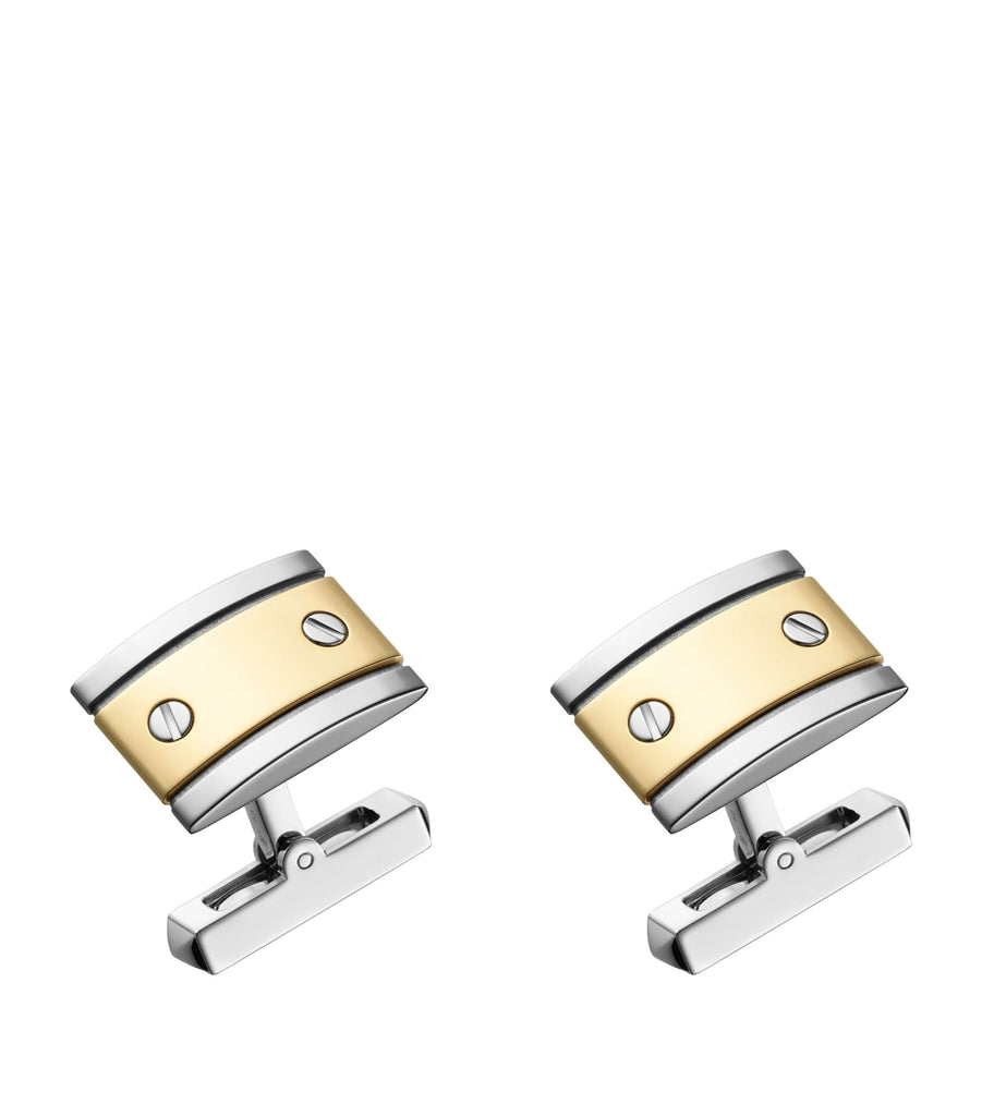 Yellow Gold Santos de Cartier Cufflinks