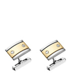 Yellow Gold Santos de Cartier Cufflinks GOODS Harrods   