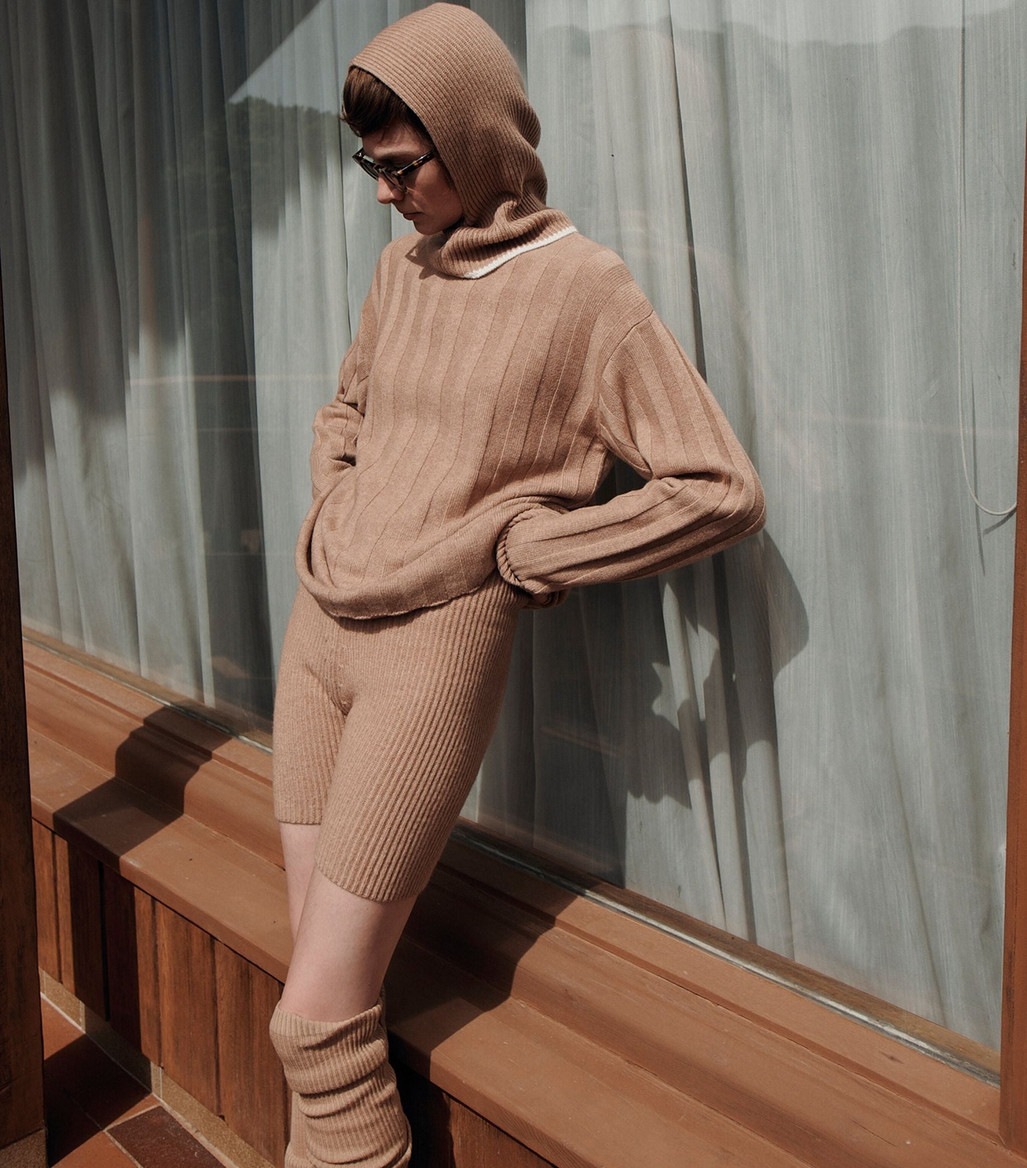 Cashmere-Wool Balaclava Hood Miscellaneous Harrods   