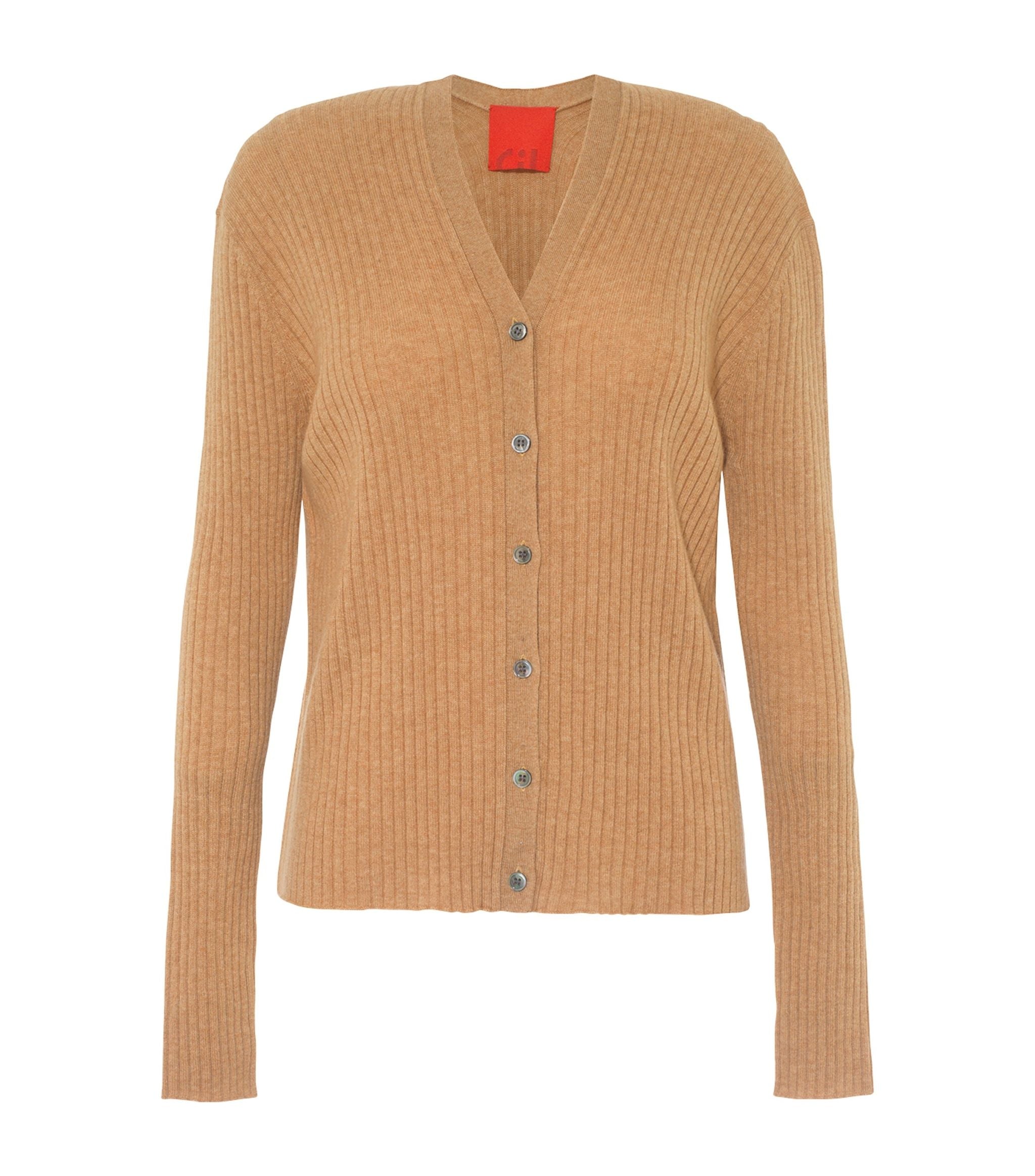 Inez Ribbed Cropped Cardigan Miscellaneous Harrods   