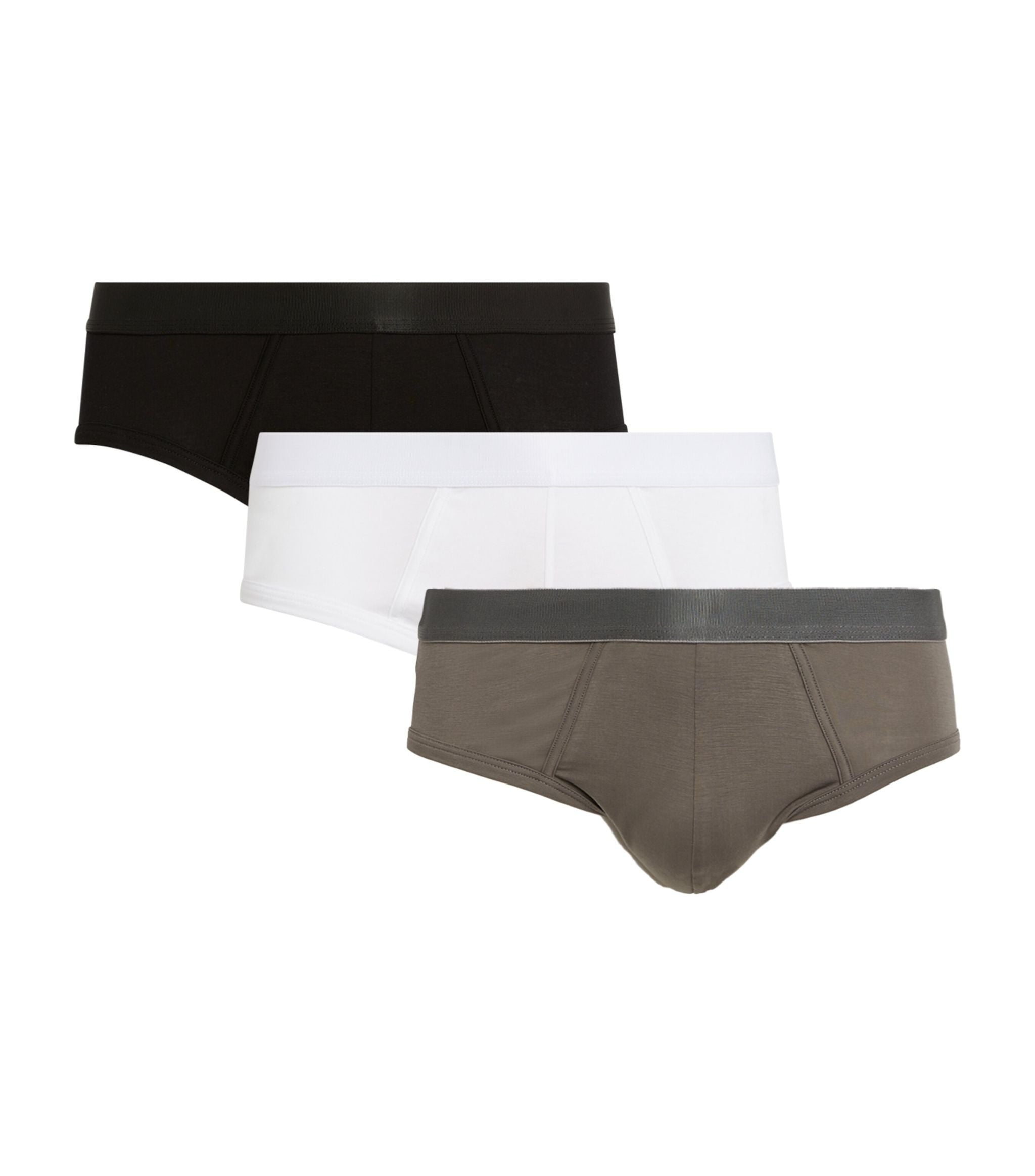 Logo Tape Briefs (Pack of 3) GOODS Harrods   