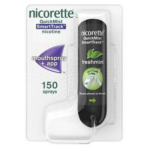 Nicorette QuickMist SmartTrack Mouthspray Nicotine Freshmint 1mgx150 - McGrocer