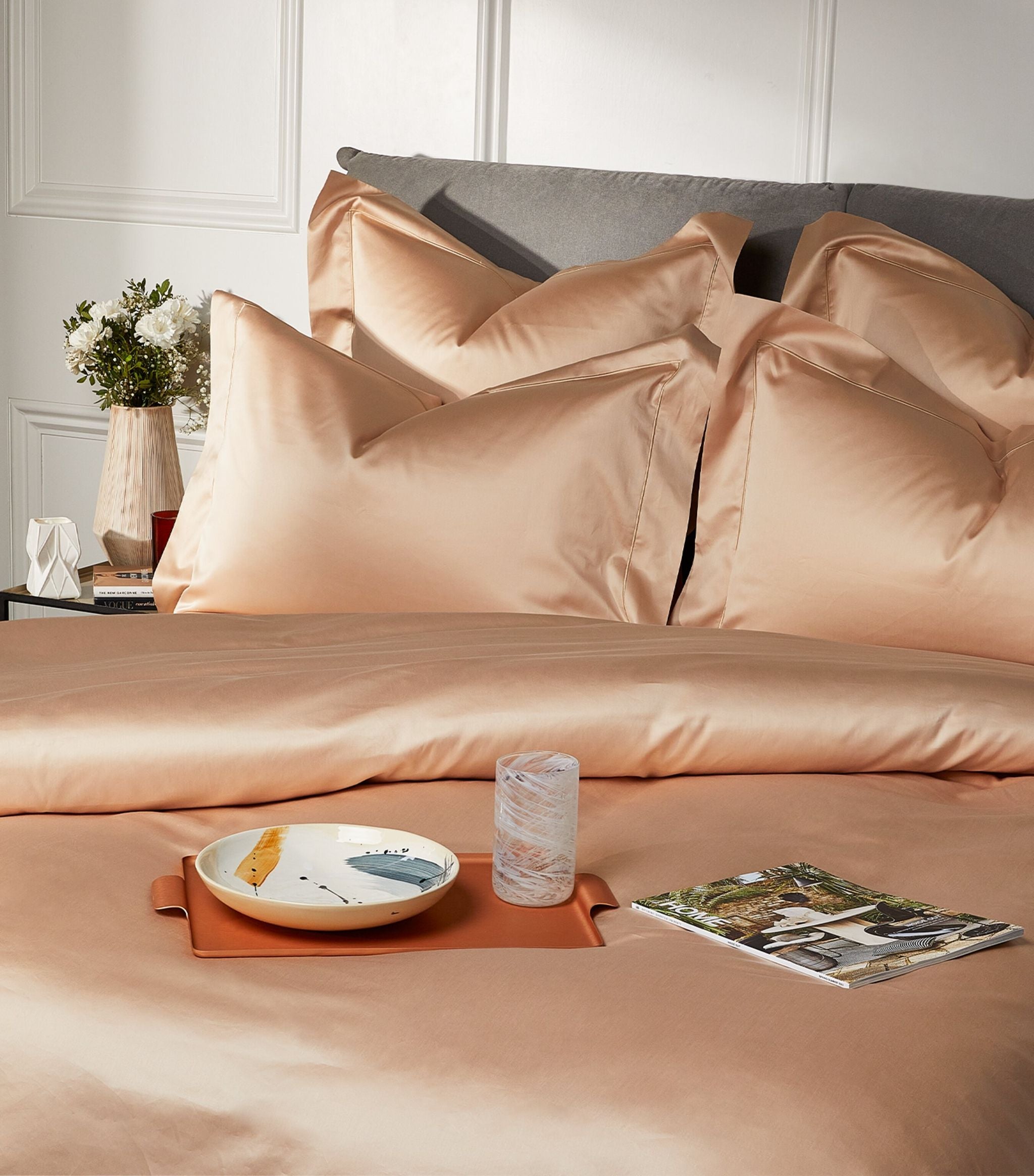 Bourdon Oxford Pillowcase (50cm x 75cm) GOODS Harrods   