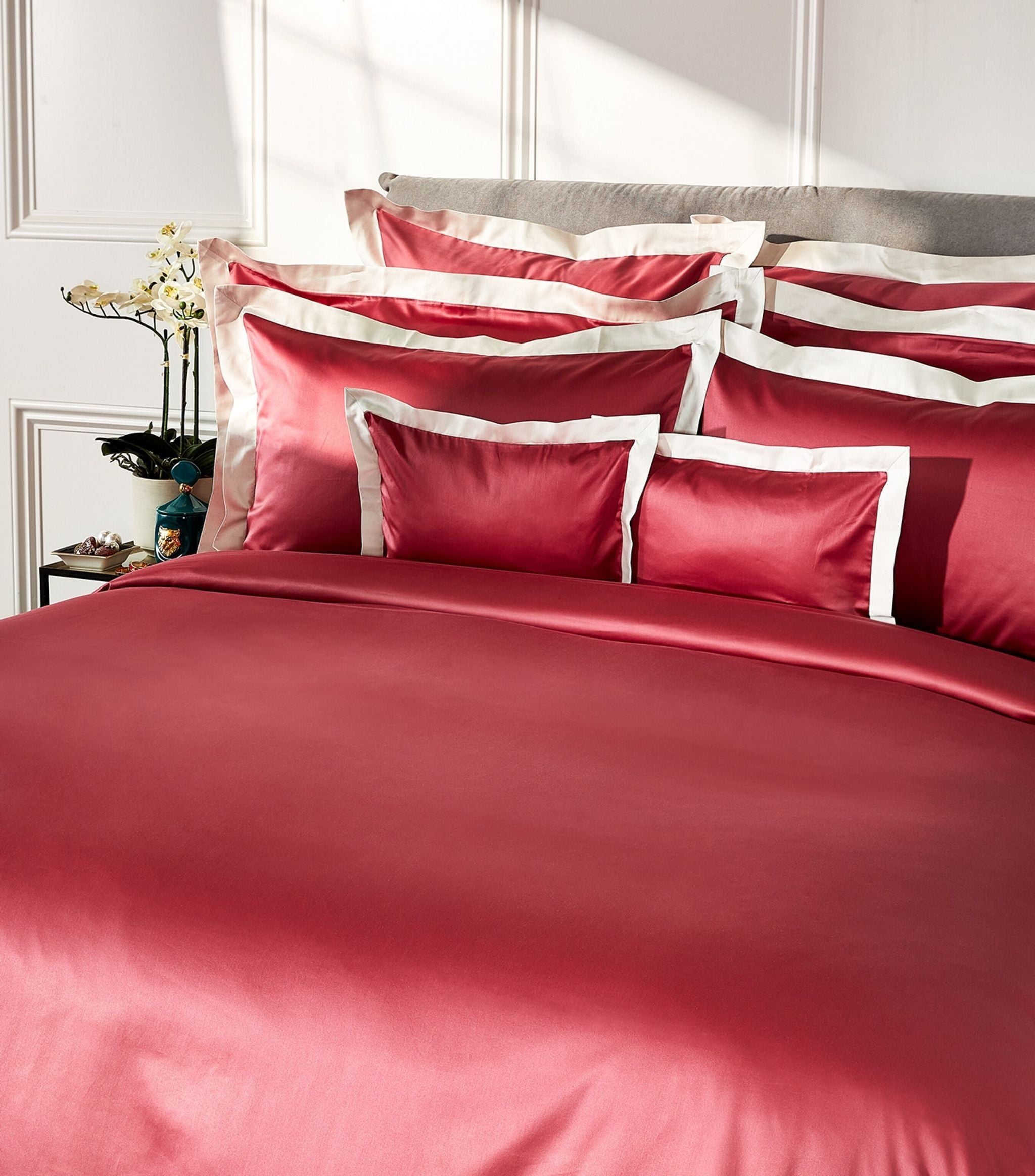 Emma Super King Duvet Cover (260cm x 220cm) GOODS Harrods   