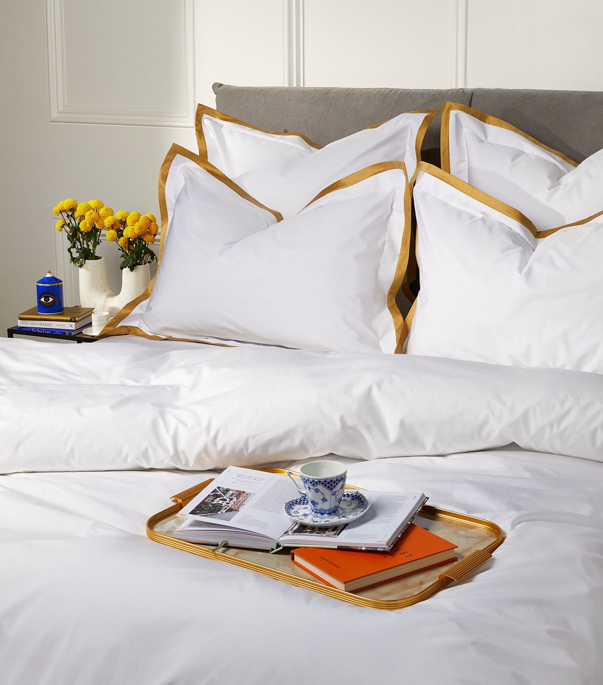 Hella Oxford Pillowcase (50cm x 75cm) GOODS Harrods   