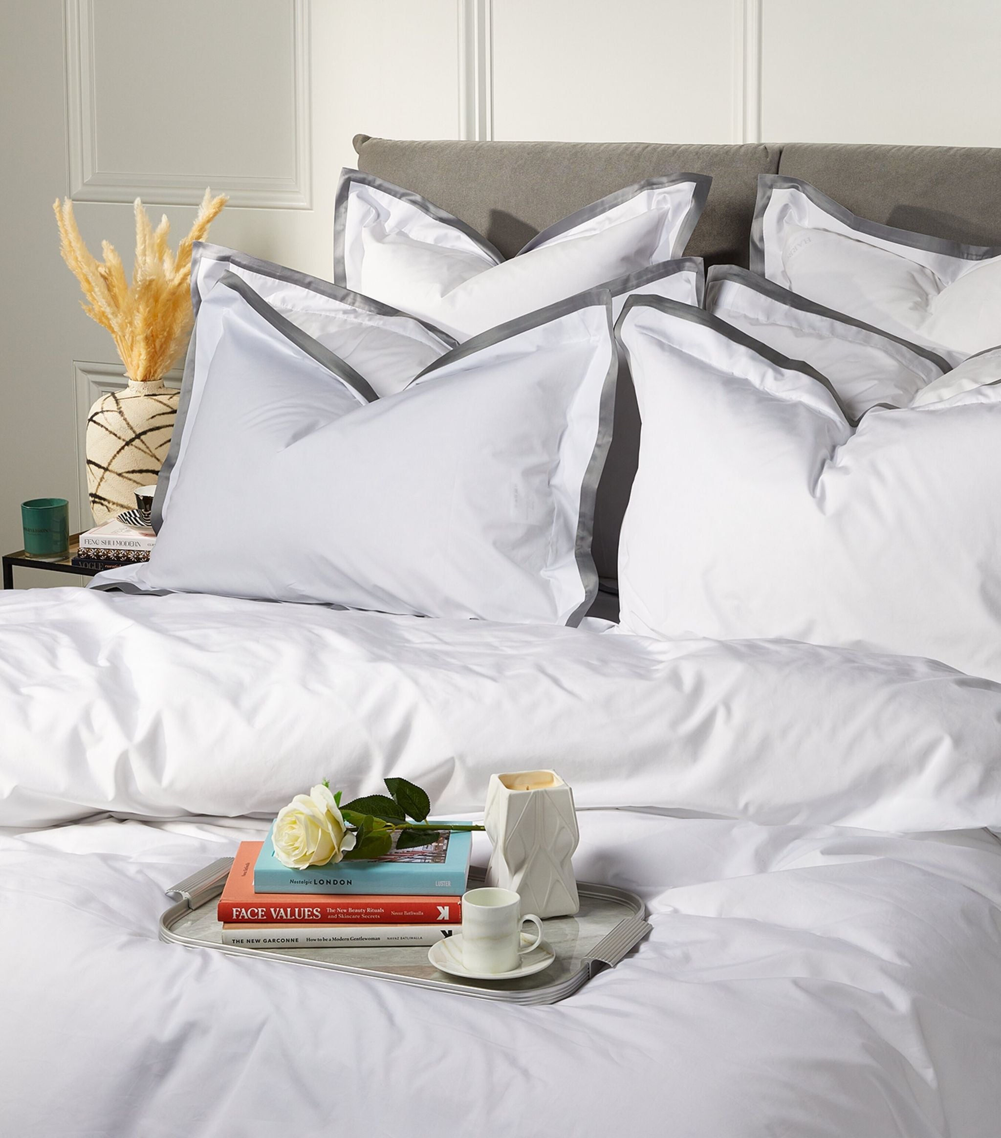 Hella Oxford Pillowcase (50cm x 75cm) GOODS Harrods   