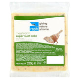 RSPB Square Cake With Mealworms 320g Bird Sainsburys   