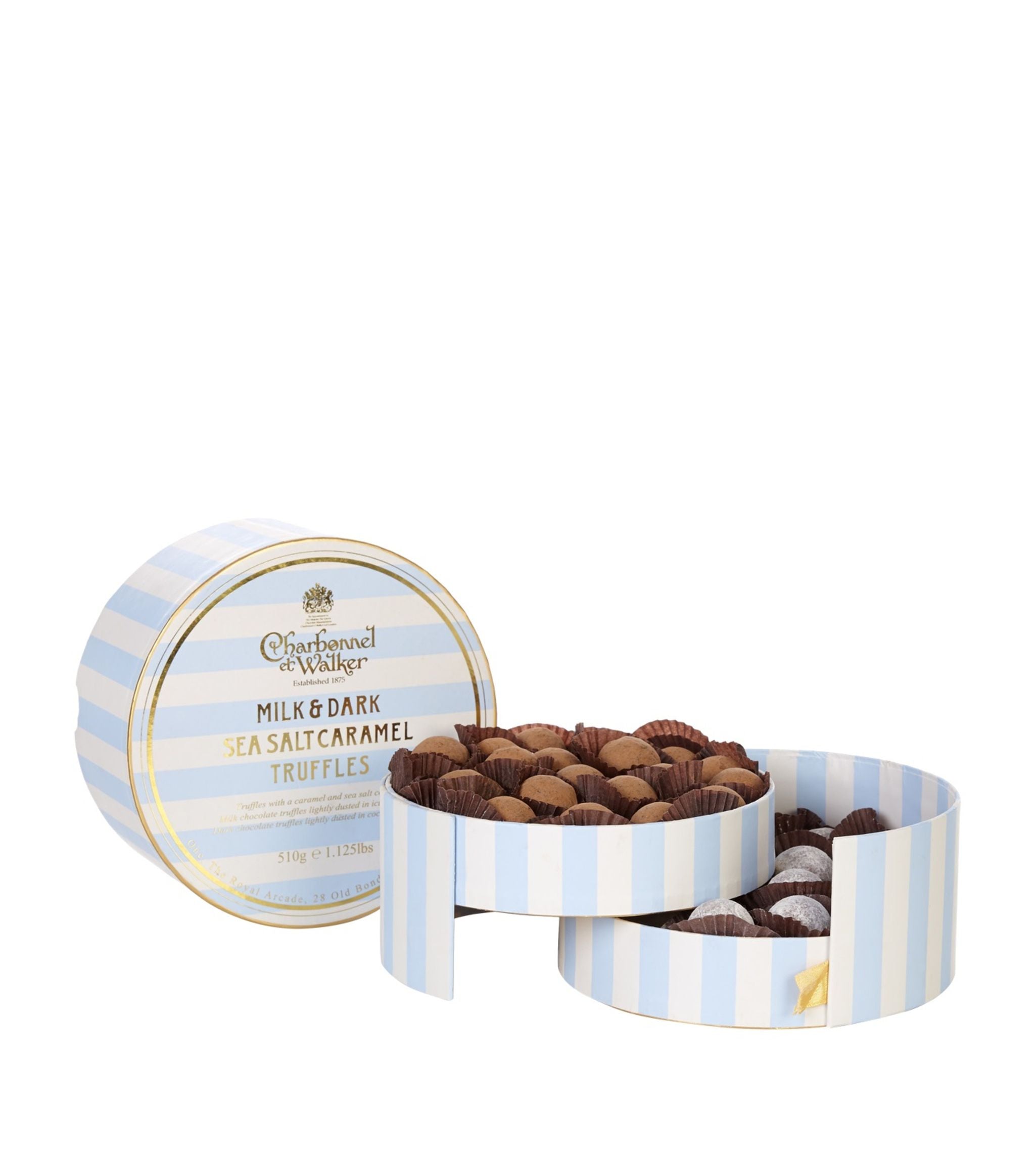 Milk And Dark Sea Salt Caramel Truffles (510G) GOODS Harrods   