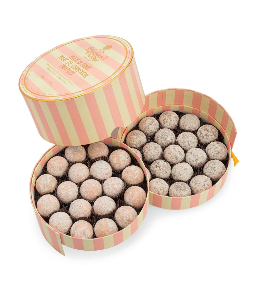 Milk and Pink Marc de Champagne Truffles (650g)