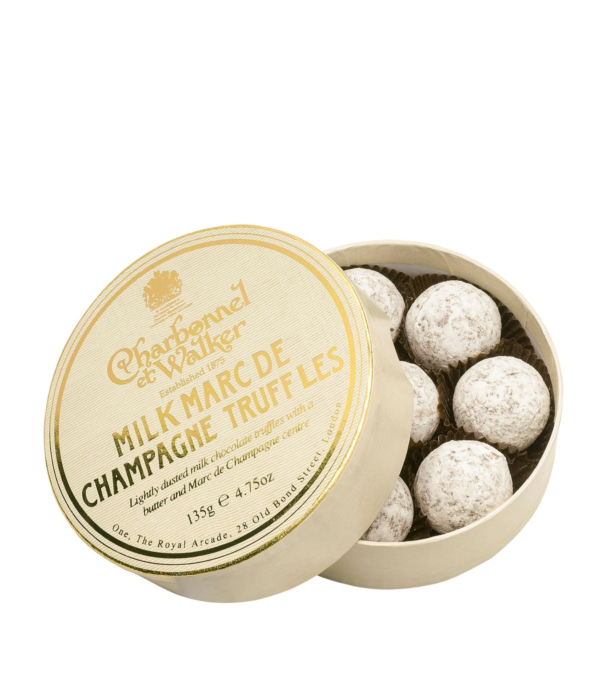 Milk Marc de Champagne Truffles (135g) GOODS Harrods   