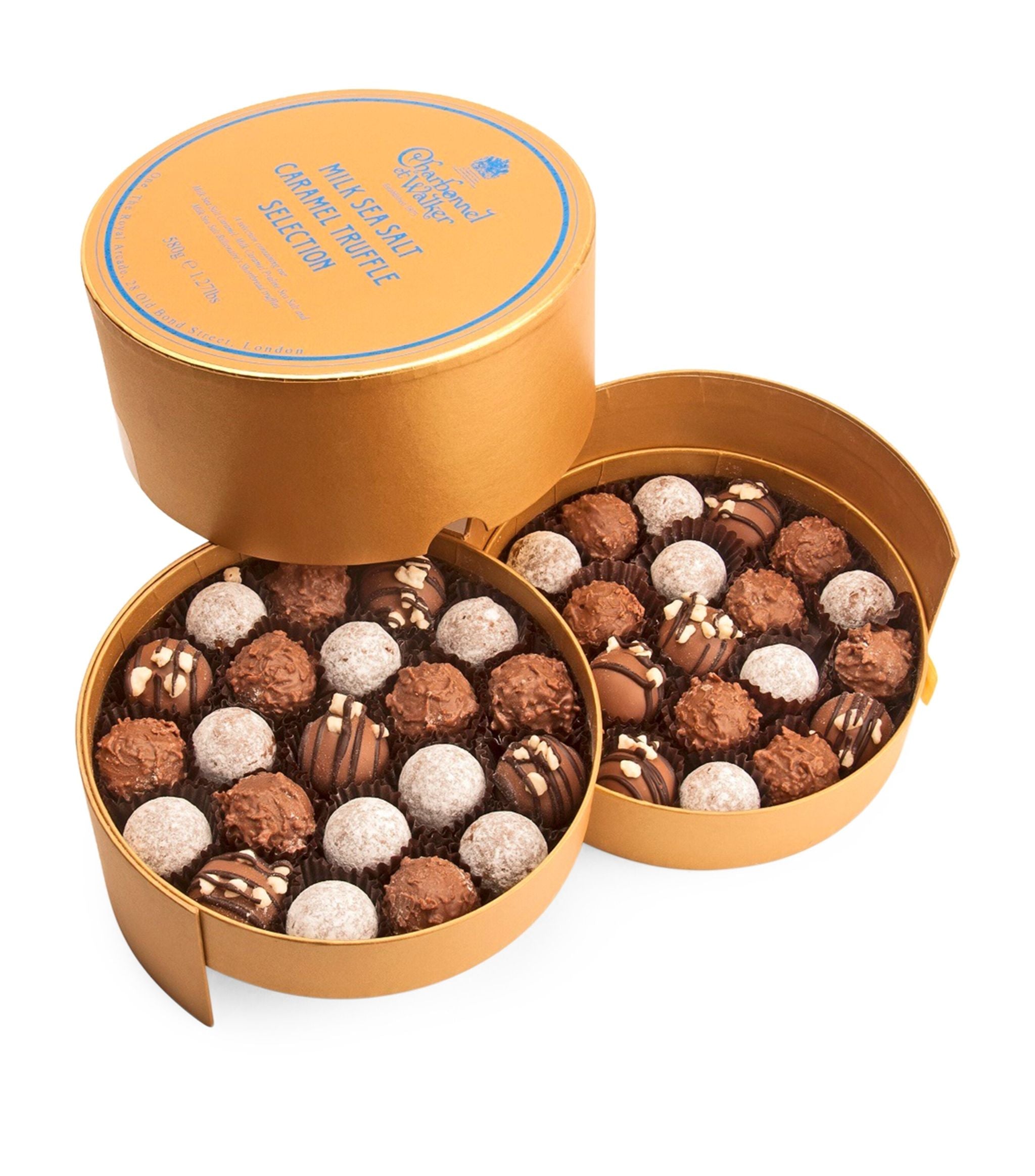 Milk Sea Salt Caramel Truffle Selection (580g) GOODS Harrods   