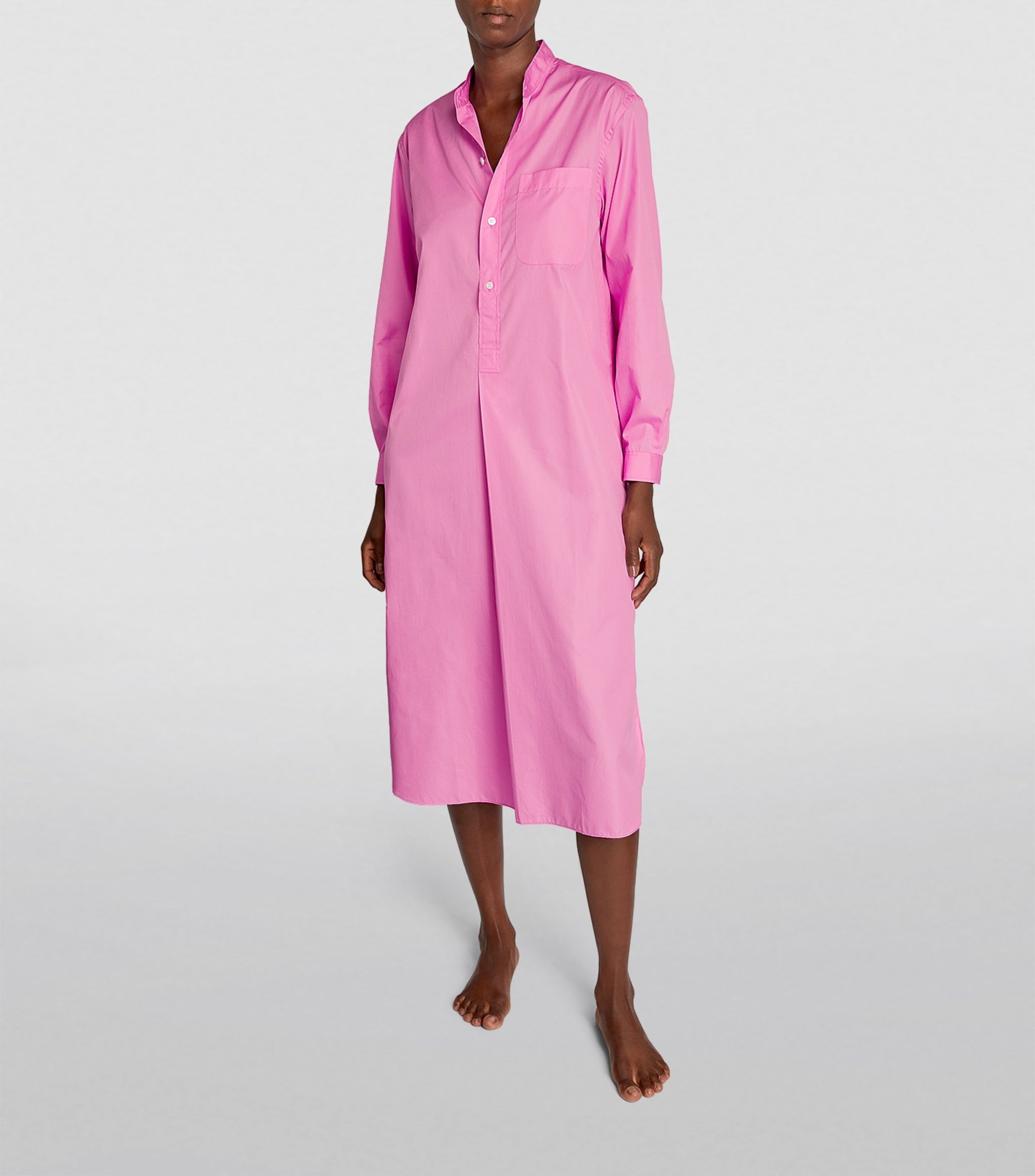 Poplin Longline Nightshirt GOODS Harrods   