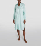 Poplin Striped Longline Nightshirt GOODS Harrods   