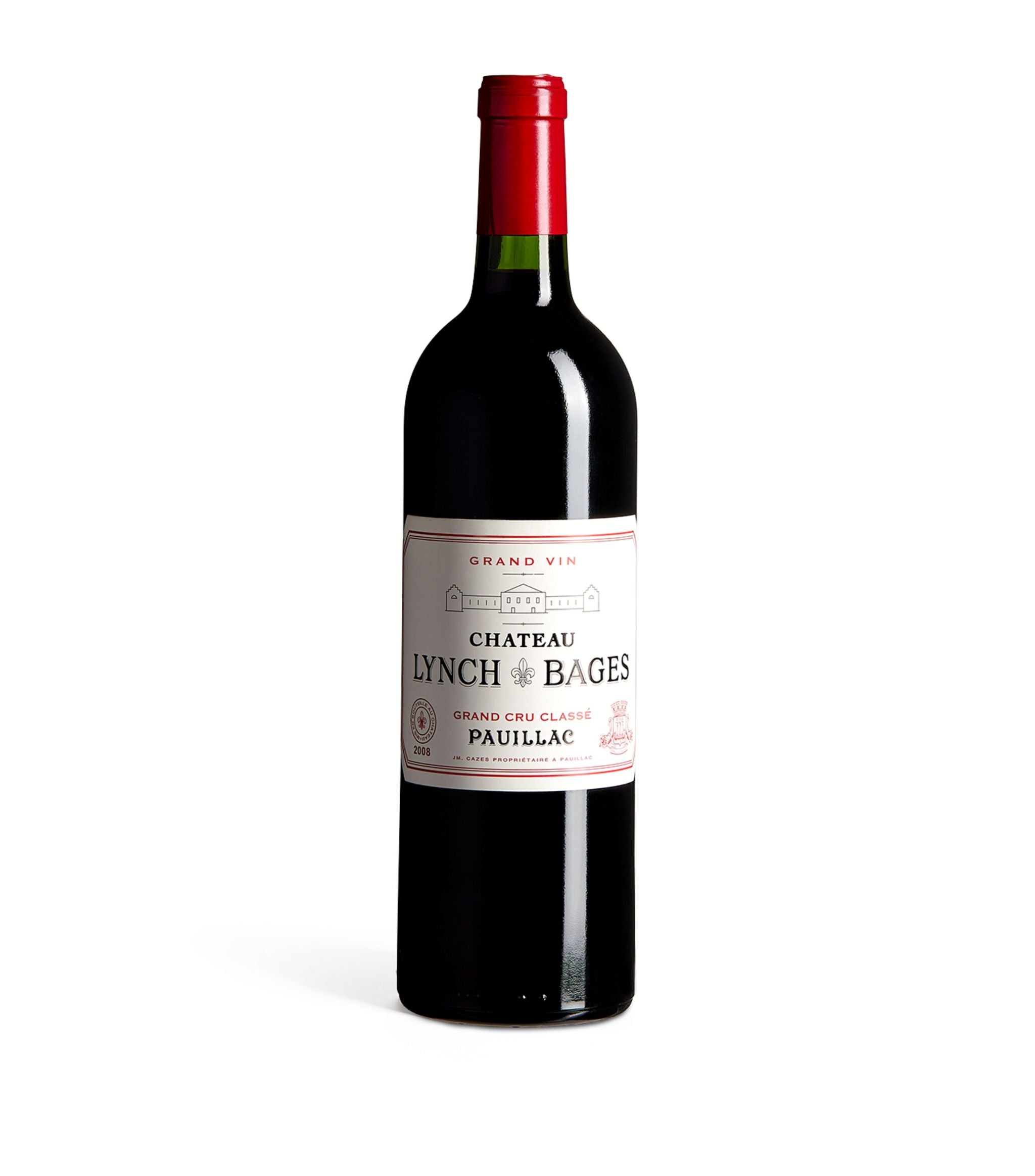 Chateau Lynch-Bages Grand Vin 2008 (75cl) – Bordeaux, France GOODS Harrods   