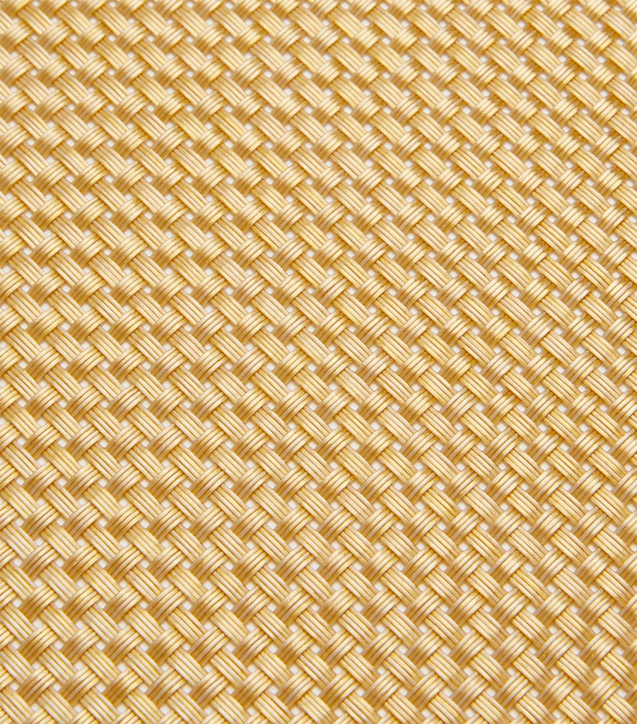 Basketweave Gilded Round Placemat (38cm)