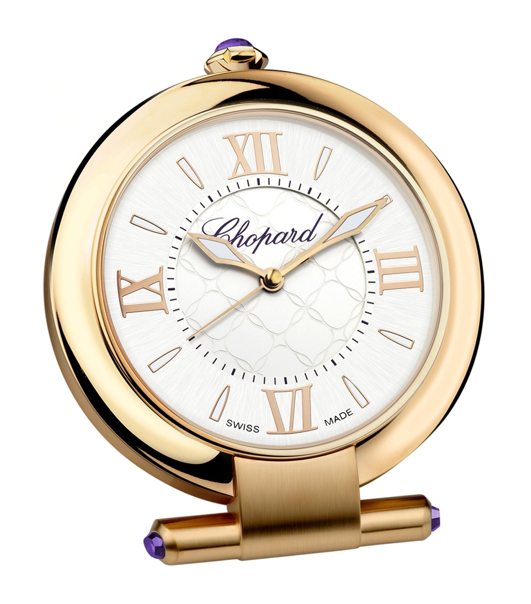 CH IMPERIALE ALARM CLOCK RGLD WHT DIAL GOODS Harrods   