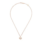 Rose Gold And Diamond Happy Diamonds Icons Pendant GOODS Harrods   