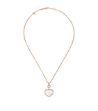 Rose Gold and Diamond Happy Hearts Pendant GOODS Harrods   