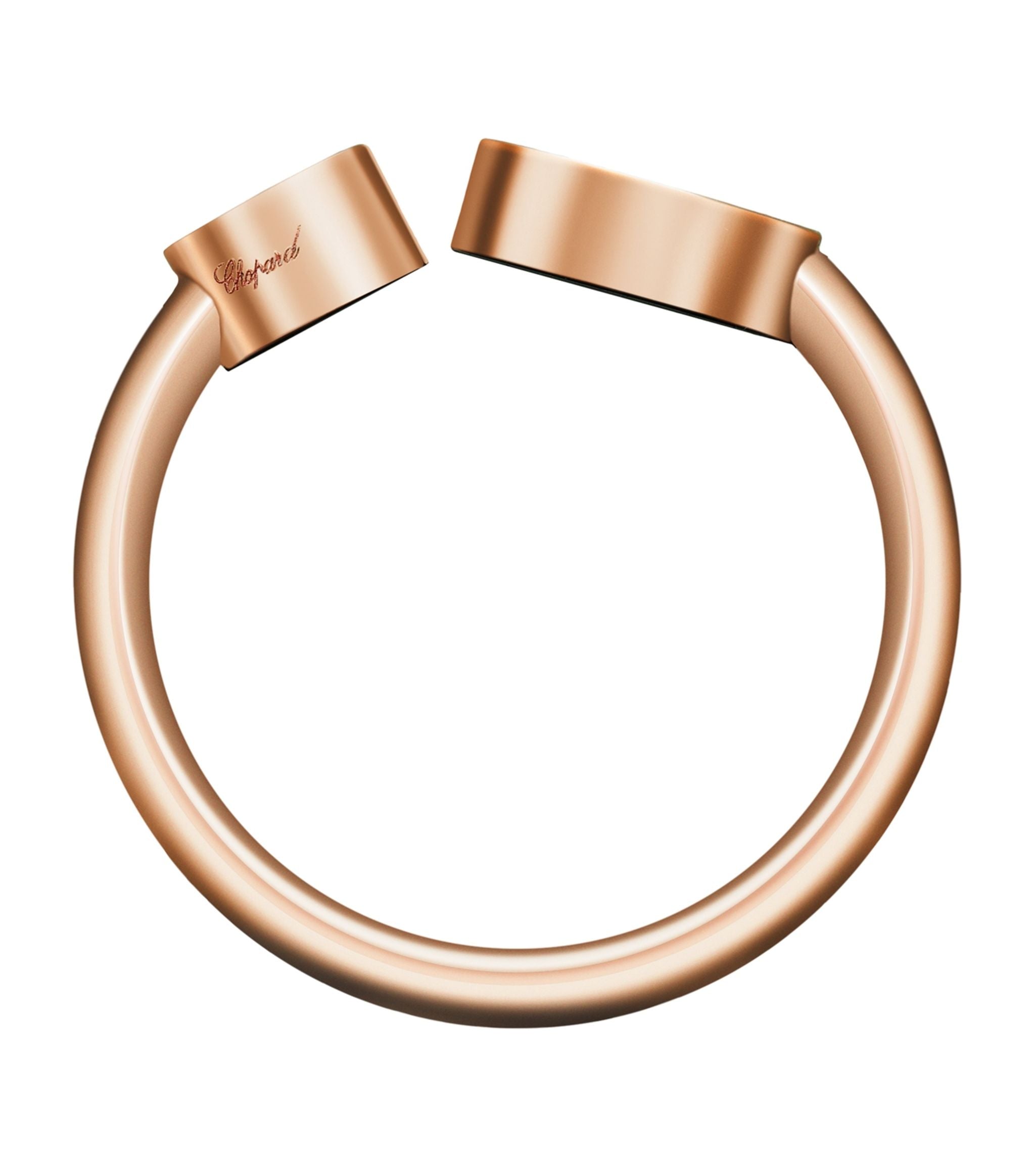 Rose Gold and Diamond Happy Hearts Ring GOODS Harrods   