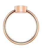 Rose Gold and Diamond Happy Hearts Ring GOODS Harrods   